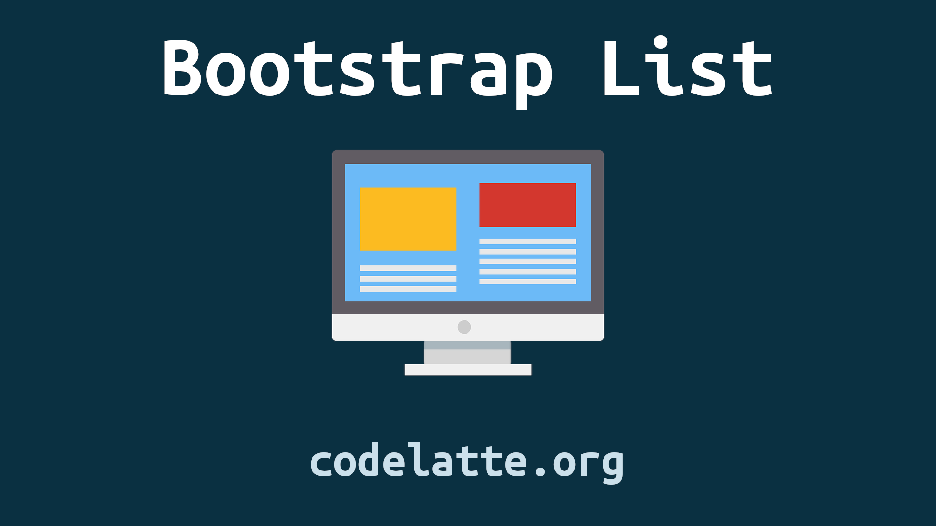 Cara Membuat List Group pada Bootstrap